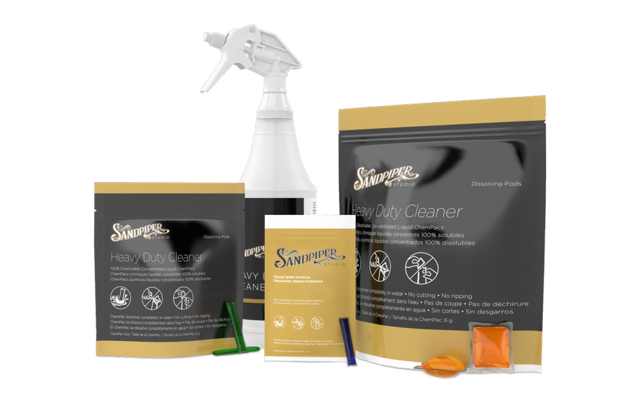 3D Pouches Mock up - Cinema 4D Example